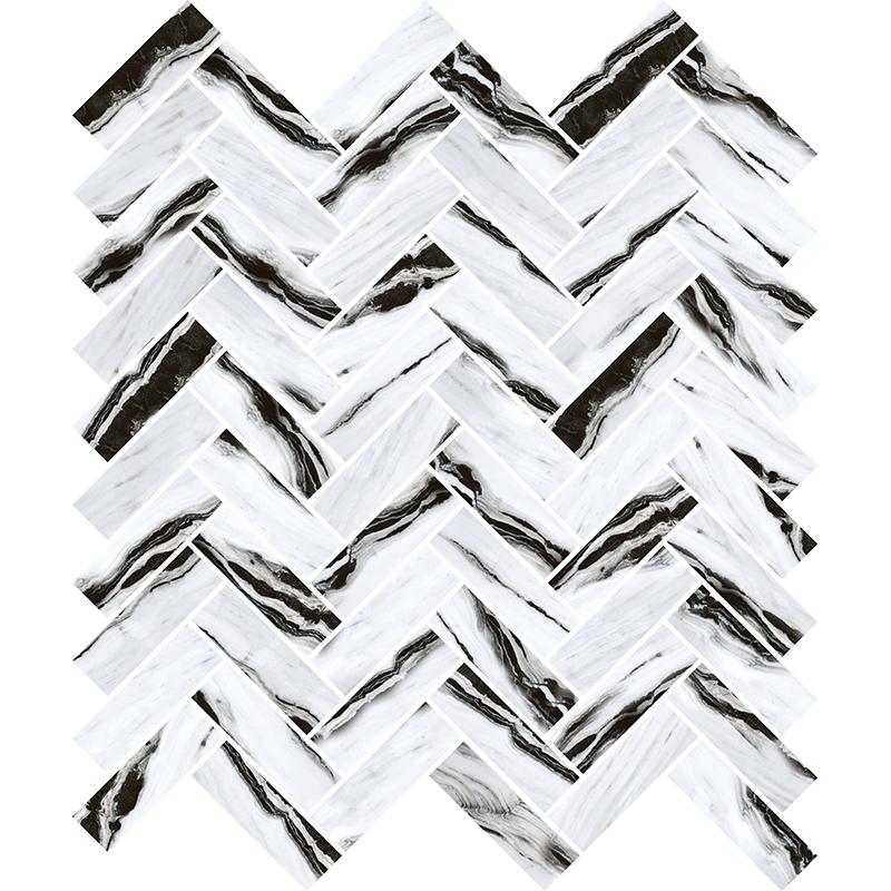 Herringbone Panda Marble jpg