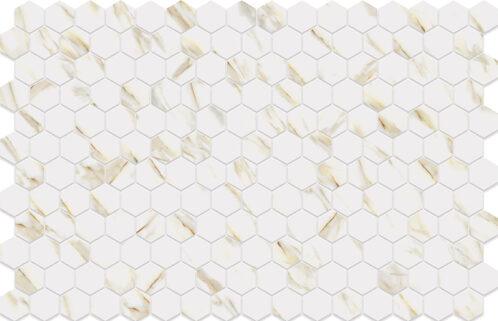 Hexa Calacatta Gold 30x34mm