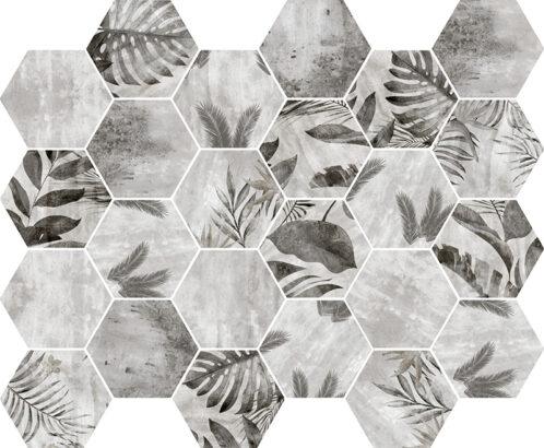 Hexa Mega Botanica Grey 77x88mm