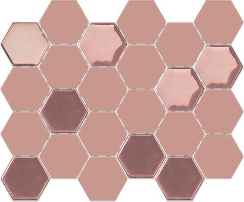 Hexa Mega Neostone Blend Artistic Pink 77x88mm