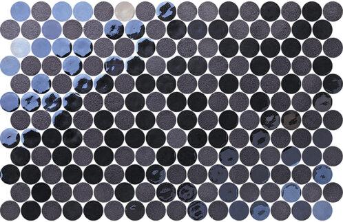 Round Artistic Blend Sugar Black 30mm