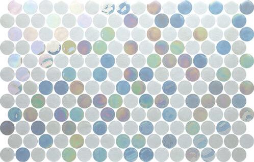 Round Artistic Blend Sugar White 30mm