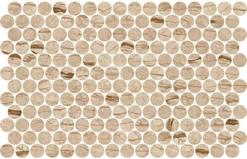 Round Cream Stone 30mm