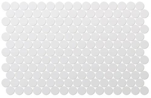 Round Neostone White 30mm
